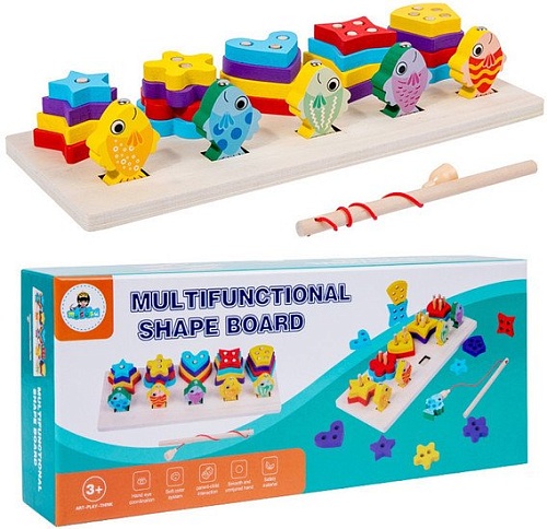 Развивающая игра Sima-Land Пирамидки/рыбалка 10058571