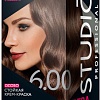Крем-краска для волос Studio Professional ULTRA 6.00 Натуральный темно-русый