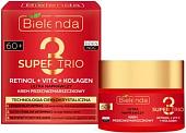 Bielenda Крем для лица Super Trio Retinol+Vit C+Kolagen 60+ день/ночь 50 мл