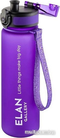 Бутылка для воды Elan Gallery Style Matte 1л 280092 (лаванда)