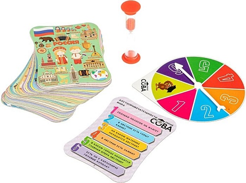 Развивающая игра Bondibon Умная сова. Достопримечательности мира ВВ4905