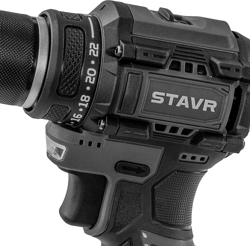 Дрель-шуруповерт Ставр SDD 12BL-2K (с 2-мя АКБ, кейс)