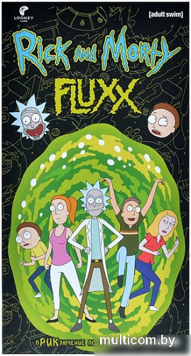 Карточная игра Мир Хобби Fluxx. Рик и Морти