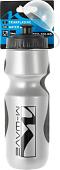 Бутылка для воды M-Wave PBO-700-NS 340351 (серебристый/черный)