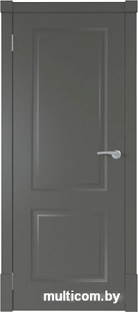 Межкомнатная дверь Юни Финская ПГ 80x200 (графит)