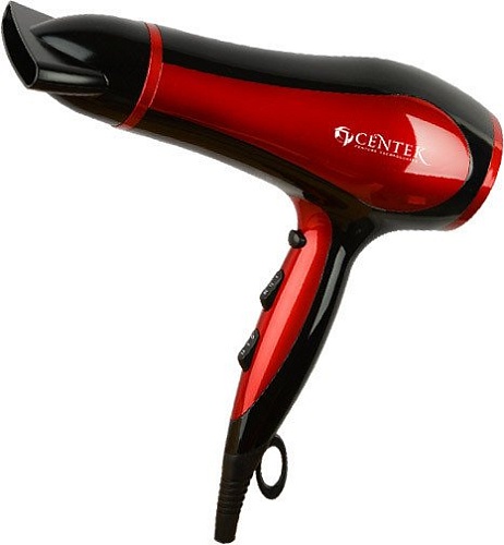 Фен CENTEK CT-2212 (красный/черный)