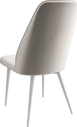 Стул Мамадома Leonard M (d08 Platinum Lux/белый)