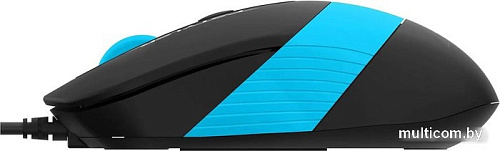 Мышь A4Tech Fstyler FM10S (голубой/черный)
