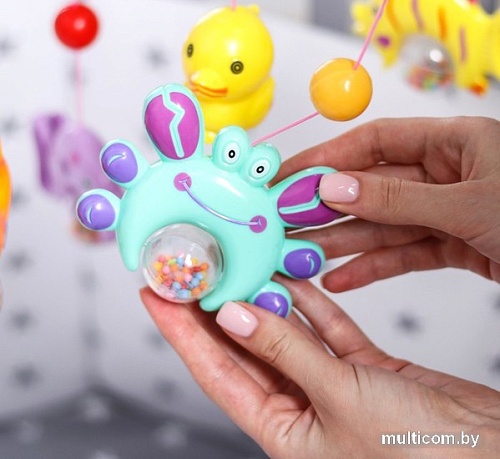 Музыкальная карусель Крошка Я Пряничный домик Подводный мир 2810201