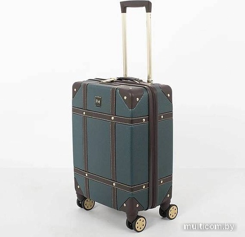 Чемодан-спиннер Francesco Molinary 336-0193/3-20 (зеленый)