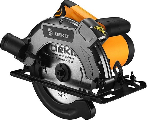 Дисковая (циркулярная) пила Deko DKCS1800W Laser 086-1012
