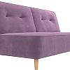 Диван Mebelico Портленд 108748 (БНП, микровельвет, сиреневый)