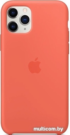 Чехол Apple Silicone Case для iPhone 11 Pro (спелый клементин)