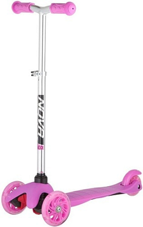 Самокат Novatrack Disco-Kids Basic 120H.DISCOKIDS.PN20 (розовый)