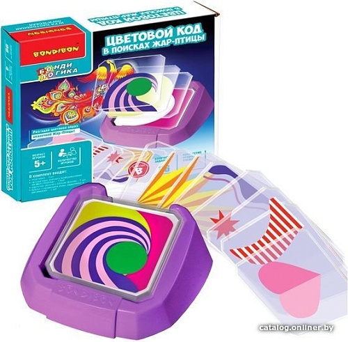 Мозаика/пазл Bondibon Цветовой код. В поисках жар-птицы ВВ5084