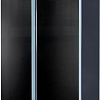 Холодильник side by side Ginzzu NFK-530 Black glass