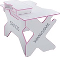 Геймерский стол VMM Game Space 120 Light розовый BASE ST-1-BS-1-WPK-120SET