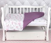 Постельное белье Amarobaby Baby Boom КПБ-3 Амели (белый)