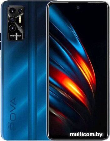 Смартфон Tecno Pova 2 4GB/128GB (синий)
