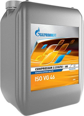 Присадка в испаритель/кондиционер Gazpromneft Compressor S Synth-46 253720209 20л