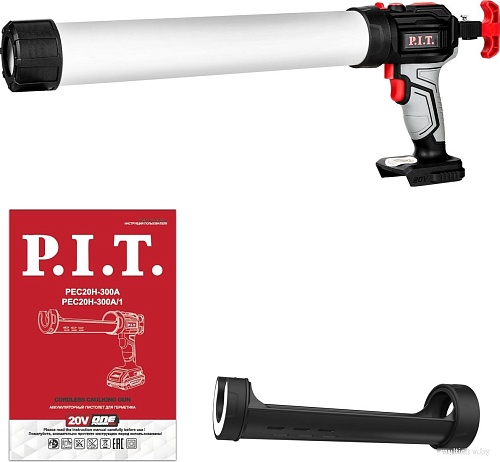 Пистолет для герметика P.I.T. PEC20H-300A/1 Solo (без АКБ)