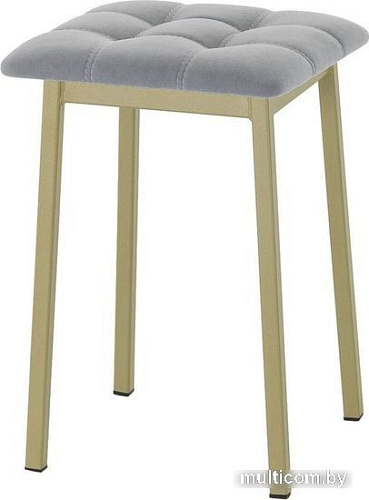 Табурет AMC Comfort 7.7.5 (ткань, графит/золотой)