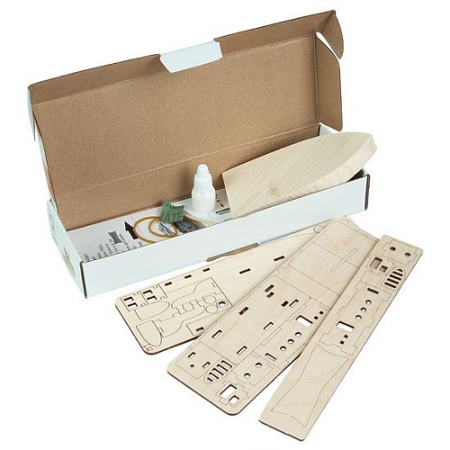 3Д-пазл Древо Игр Пароход на резиномоторе DI-K001