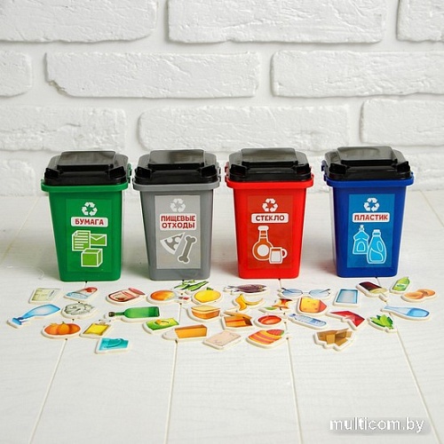 Сортер Лесная мастерская Раздельный сбор мусора 4705612