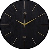 Настенные часы Рубин Классика 3020-002 (черный/золотистый)