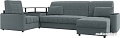 Угловой диван Moon Trade Даллас 018 003611 (левый, серый)