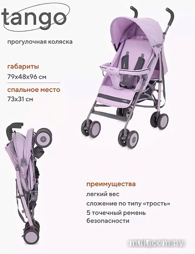 Коляска прогулочная «трость» Rant Basic Tango RA352 (sweet lavender)