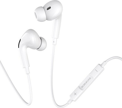 Наушники Borofone BM30 Pro Lightning (белый)