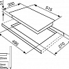 Варочная панель Smeg SI5322B