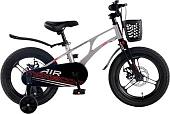 Детский велосипед Maxiscoo Air Pro 16 2025 MSC-A1645P (серый жемчуг)