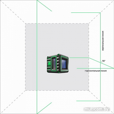 Лазерный нивелир ADA Instruments Cube 3D Green Professional Edition A00545