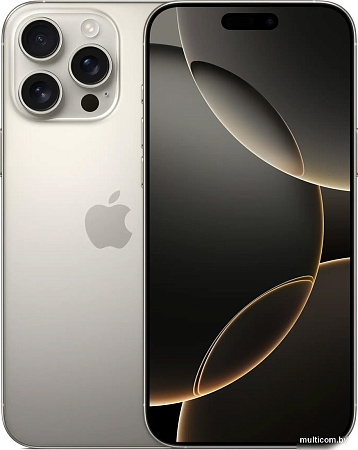 Смартфон Apple iPhone 16 Pro Max Dual SIM 256GB (природный титан)