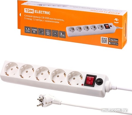 Сетевой фильтр TDM Electric СФ-05В SQ1304-0016