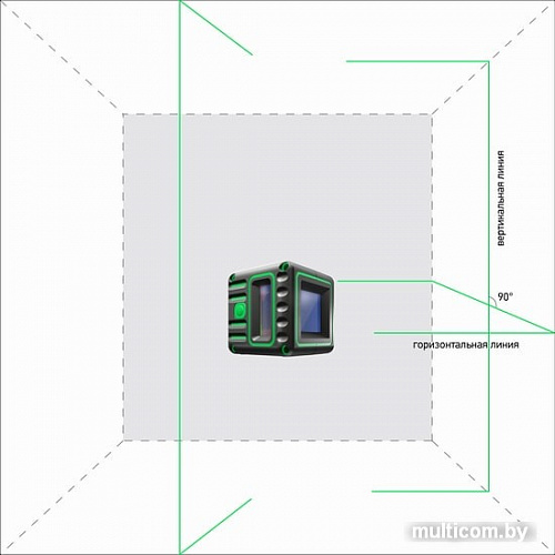 Лазерный нивелир ADA Instruments Cube 3D Green Professional Edition A00545