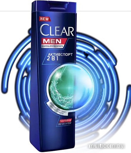 Шампунь Clear Vita ABE Актив Спорт 2 в 1 против перхоти для мужчин 610 мл