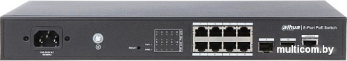 Коммутатор Dahua DH-PFS4210-8GT-150