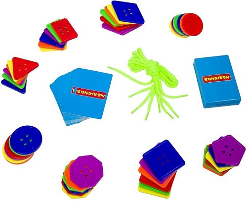 Шнуровка Bondibon Собери пуговицы ВВ3158