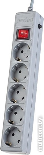 Сетевой фильтр Perfeo PF-PP-5/5,0-G