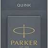 Чернила для перьевой ручки Parker Cartridge Quink 1950402 (черный)