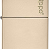 Зажигалка Zippo Classic Flat Sand Zippo Logo 49453ZL