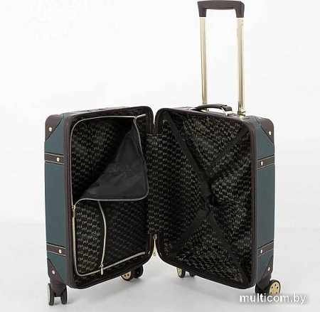 Чемодан-спиннер Francesco Molinary 336-0193/3-20 (зеленый)