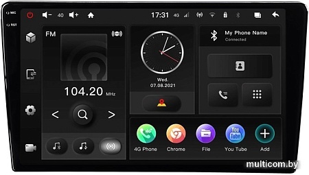 USB-магнитола Incar TMX2-7709-4