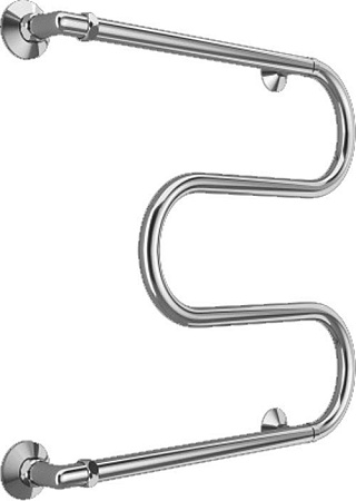 Полотенцесушитель TERMINUS М-образный 3/4 500x500 (боковое подключение, хром)