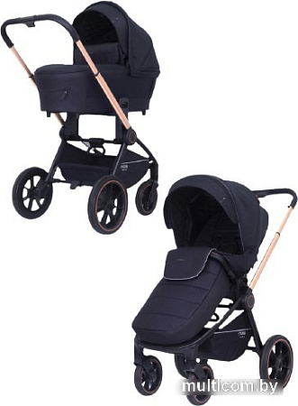 Универсальная коляска Rant MOWbaby Zoom PU (2 в 1, gold black)