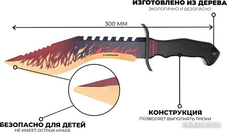 Нож игрушечный VozWooden Кукри Арес Стандофф 2 1001-1401