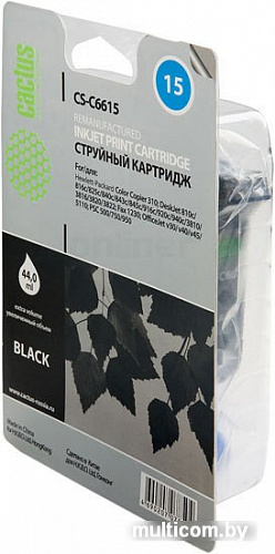 Картридж CACTUS CS-C6615 (аналог HP C6615A)